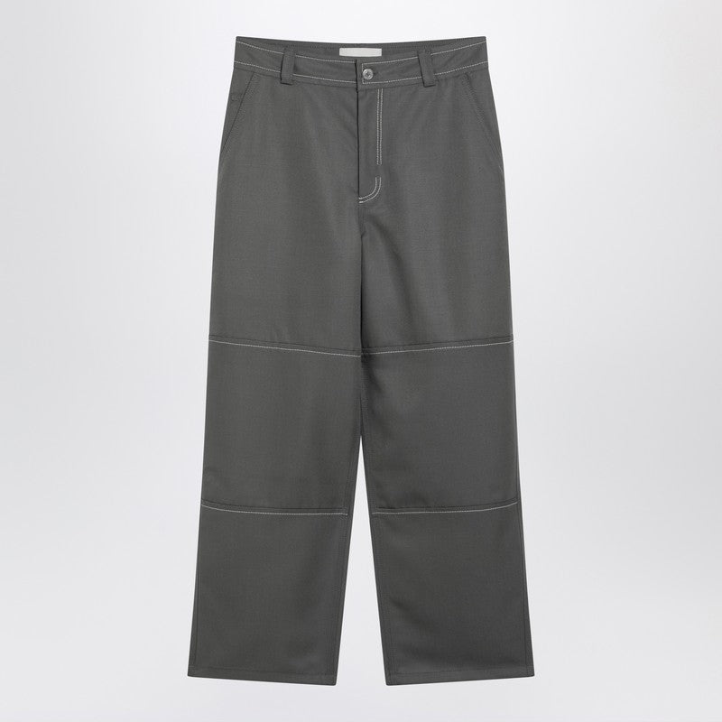 Ami Paris Pants - Black | 7364d7ffcd9a3d63bd461a66177abb8dfce08ea4