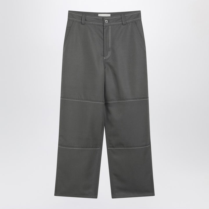 Ami Paris Pants - Black | 7364d7ffcd9a3d63bd461a66177abb8dfce08ea4