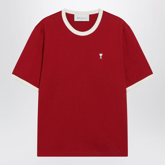 Ruby Red/Ivory Ami De Coeur Cotton T-Shirt