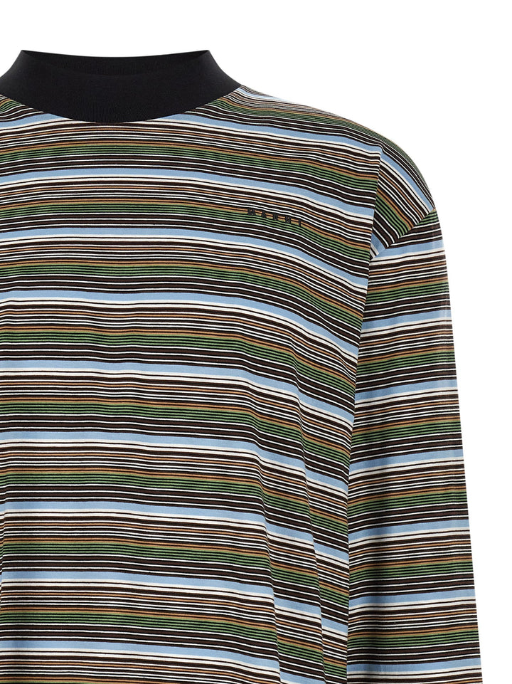 Marni Striped T-shirt - Multicolor | 92afb6d51bb87f67e97b1891165329d3a9fcd102