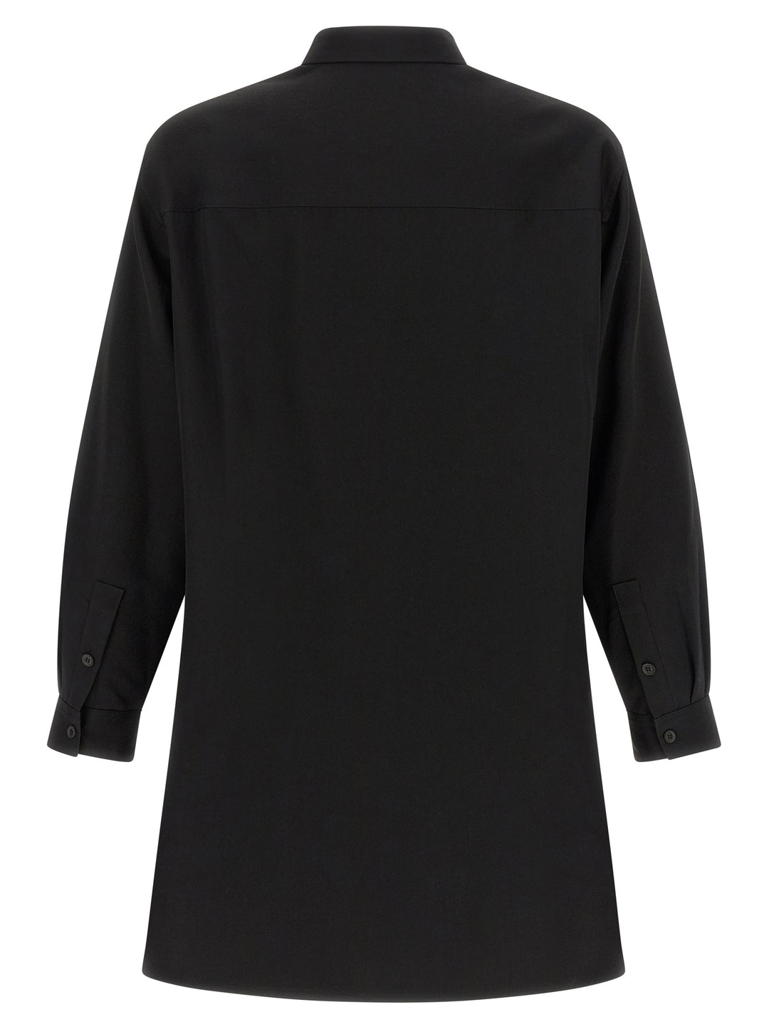 Yohji Yamamoto China Button Shirt and Blouse - Black | 14ac3d15570eece843c8f2b780e6a6a3a13264bc