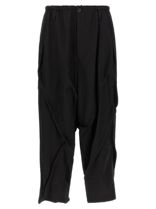 Tuck Pants Black