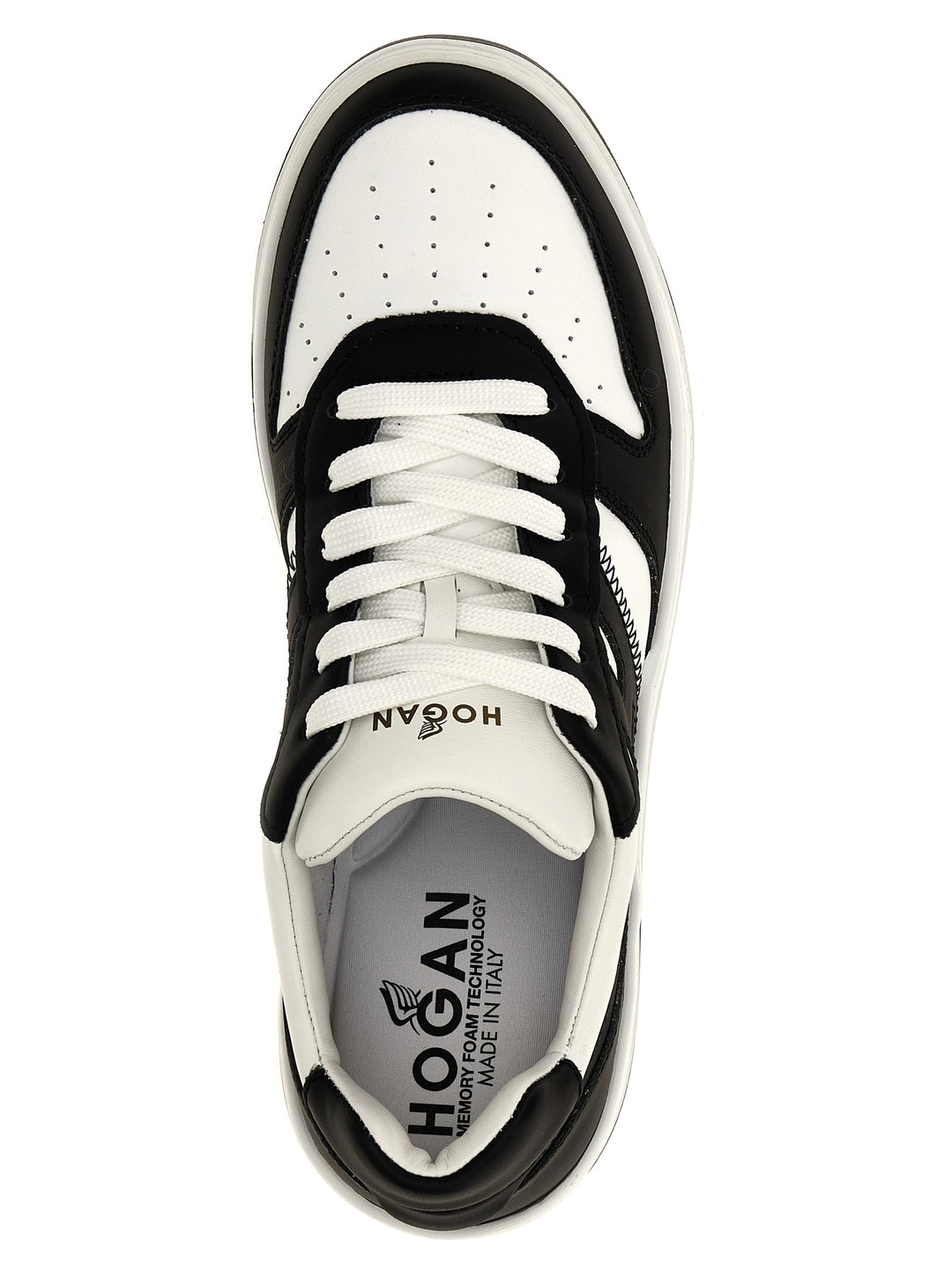 Hogan	 H630 Sneakers - White/Black | f51e9ceae3425e41a793369d49d2291820fbcb63