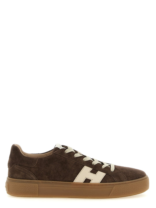Hogan Crosswind Sneakers Brown