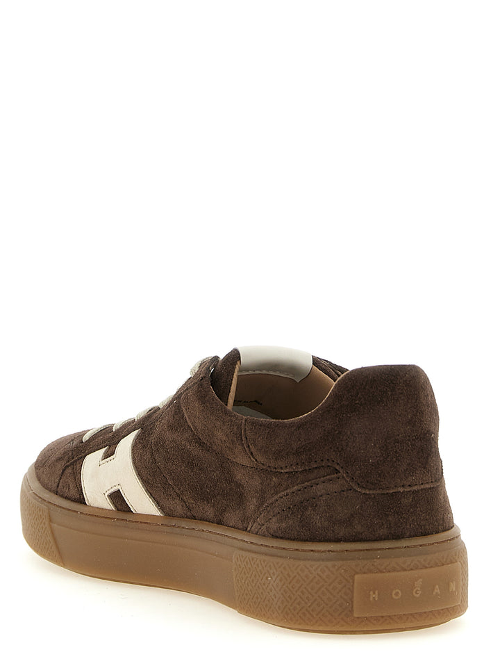Hogan	 Hogan Crosswind Sneakers - Brown | 64d8c8d111925d4d42fe83ab2cb2068120c1da06