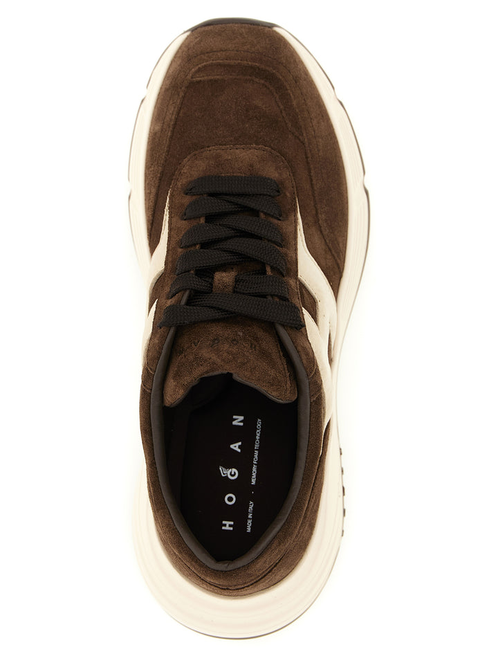 Hogan	 Hogan Hi-Fi Sneakers - Brown | f0db61a7815aac49d4a0e7ee04440d04d80a542b