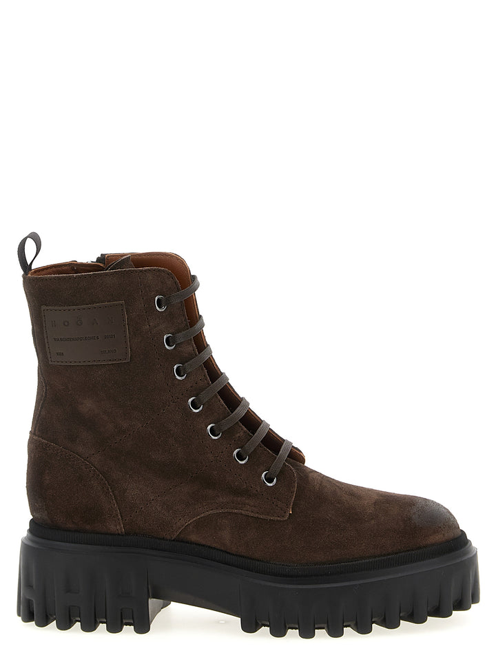 Hogan	 Hogan H700 Boots and Ankle Boots - Brown | 9a0257dd039a3e67f0f8f4419b861e3baf484792