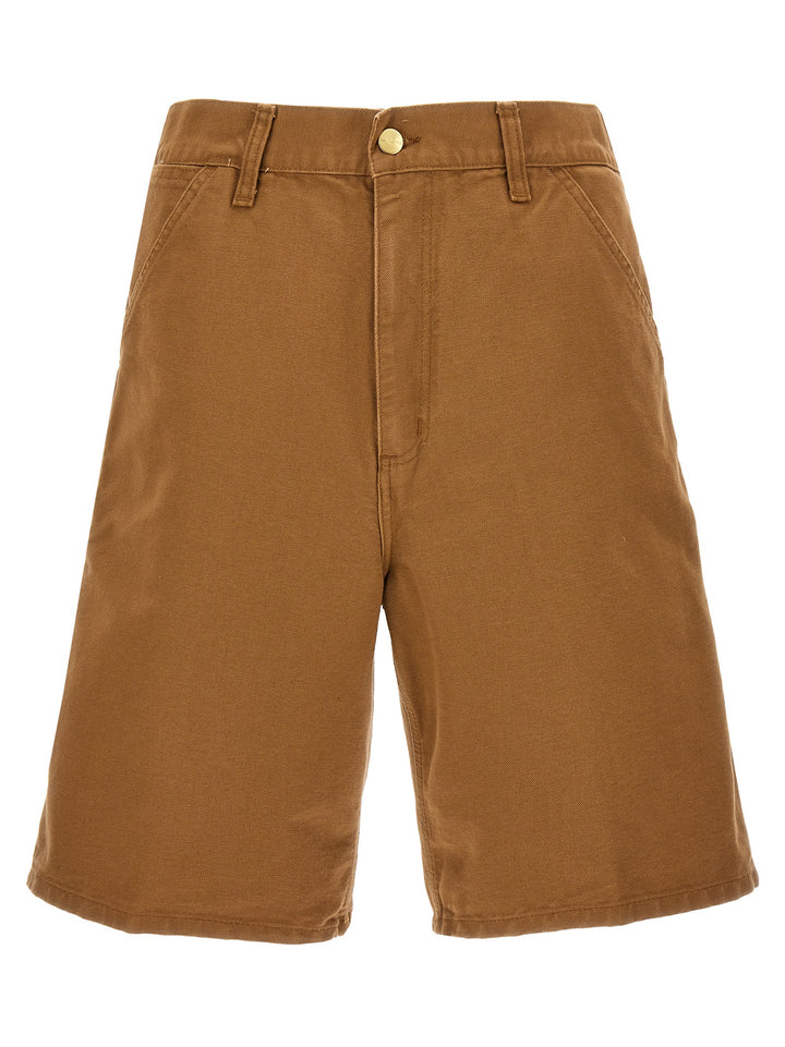 Carhartt Wip Single Knee Bermuda and Short - Brown | 394d690776c21f7c92fea0cee6d50607b26a00be