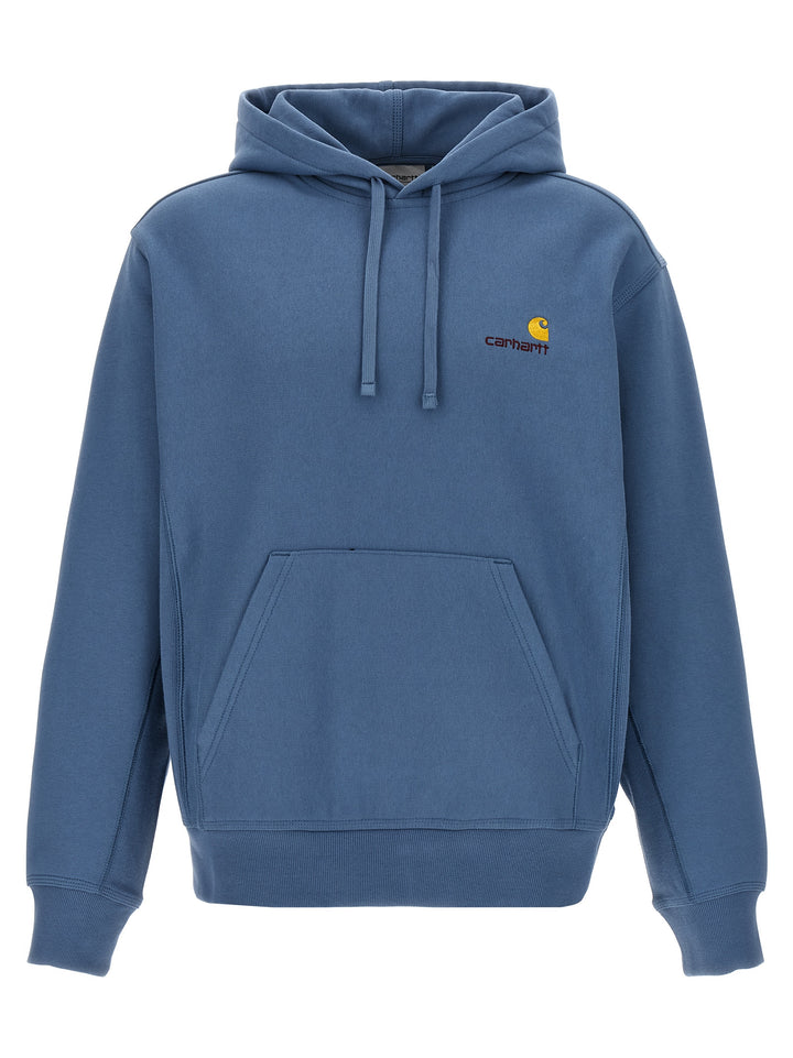 Carhartt Wip American Script Sweatshirt - Blue | 78affeb59d69cecd2c5bcd3466c3b700dd2b9243