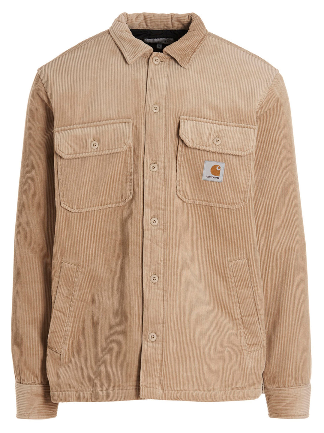 Carhartt Wip Whitsome Overshirt Puffer Jackets - Beige | ccb979eb7ca12a4e0abd767badd29effdccda2a1