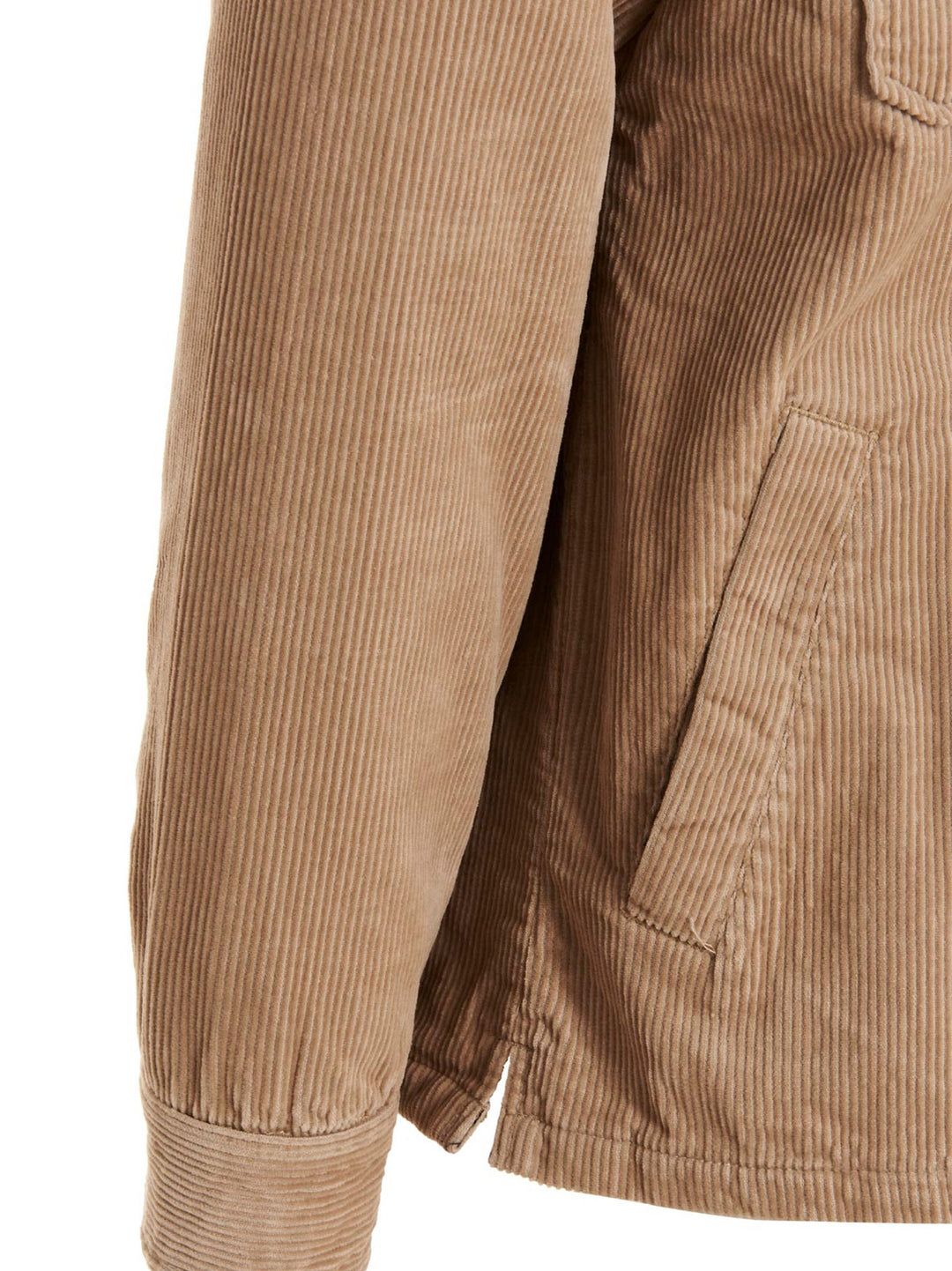 Carhartt Wip Whitsome Overshirt Puffer Jackets - Beige | a9b636689b2162928b4dcd070d16b6ff4378935c