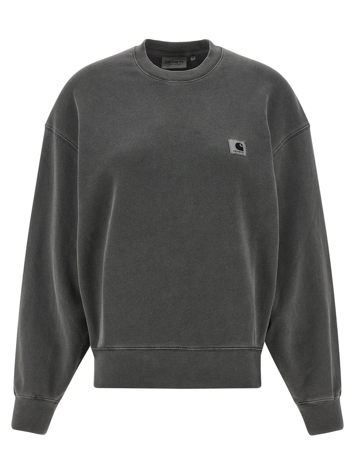 Carhartt Wip Nelson Sweatshirt - Gray | 3ce444d20e00022f7125360a9358c021c82339d3
