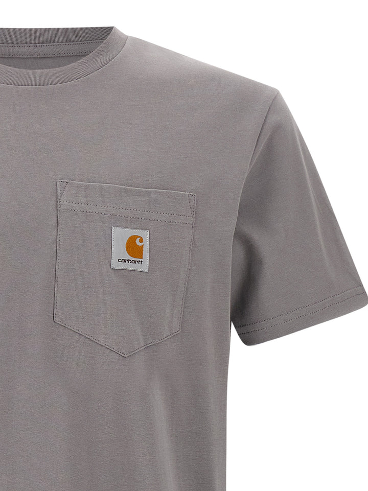 Carhartt Wip Pocket T-shirt - Gray | 9429c00adceec1968d0cce7519c8bafbac2029b2