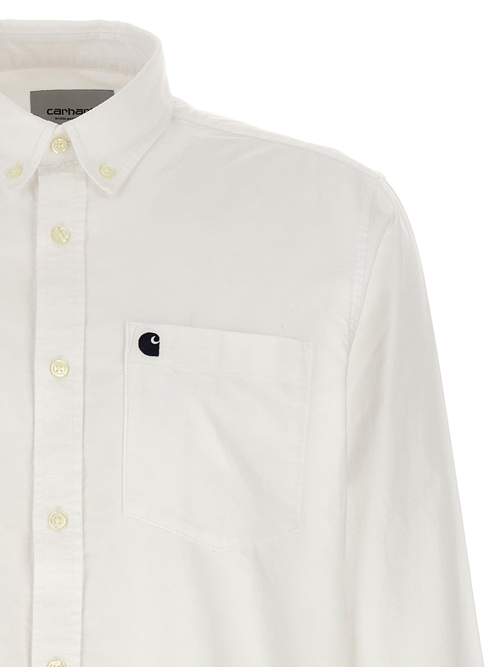 Carhartt Wip Oxford Shirt Shirt and Blouse - White | 8bd8492d791b1dbf1b641163a5edd194c0b00752