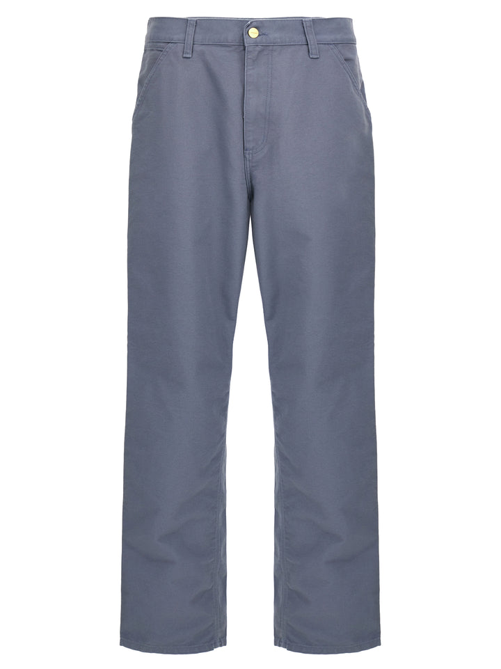 Carhartt Wip Single Knee Pants - Light Blue | 872a2f98999e928bb286eef0714ab31c501f20b1