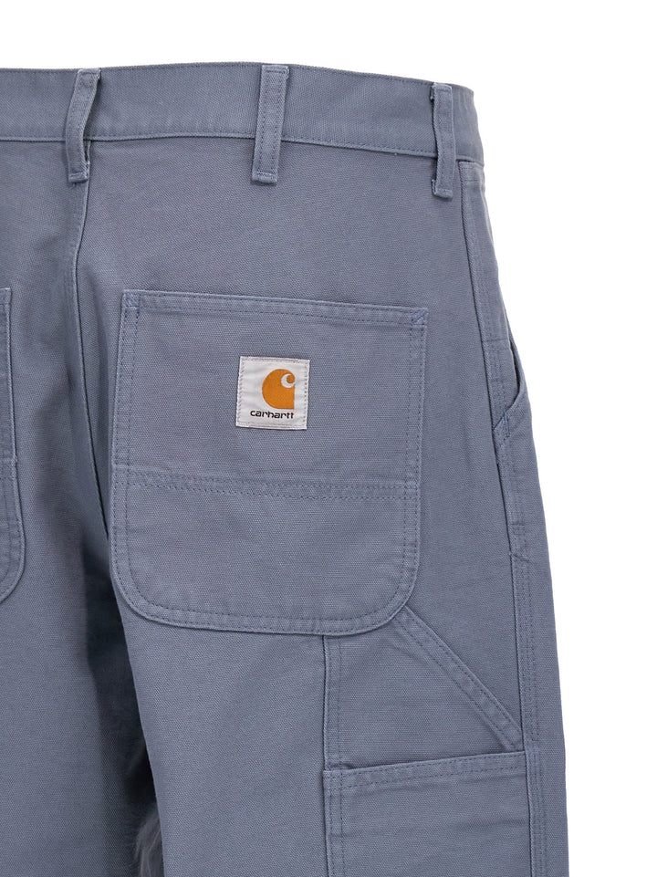 Carhartt Wip Single Knee Pants - Light Blue | f526327c6c29716b4a061039a48f2785d12dcbe3