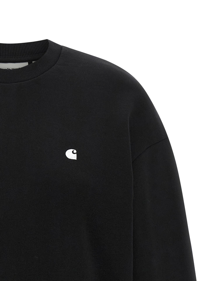 Carhartt Wip Casey Sweatshirt - Black | 4432197bf6ee32c535a4671e38f7cb02f69313f4