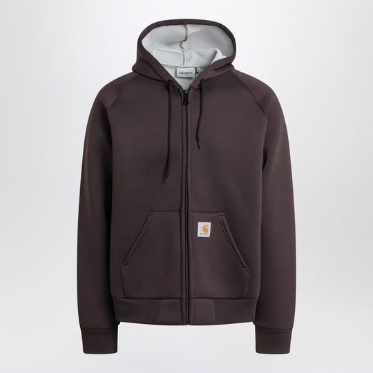 Car-Lux Hooded Jacket Palisander/Grey