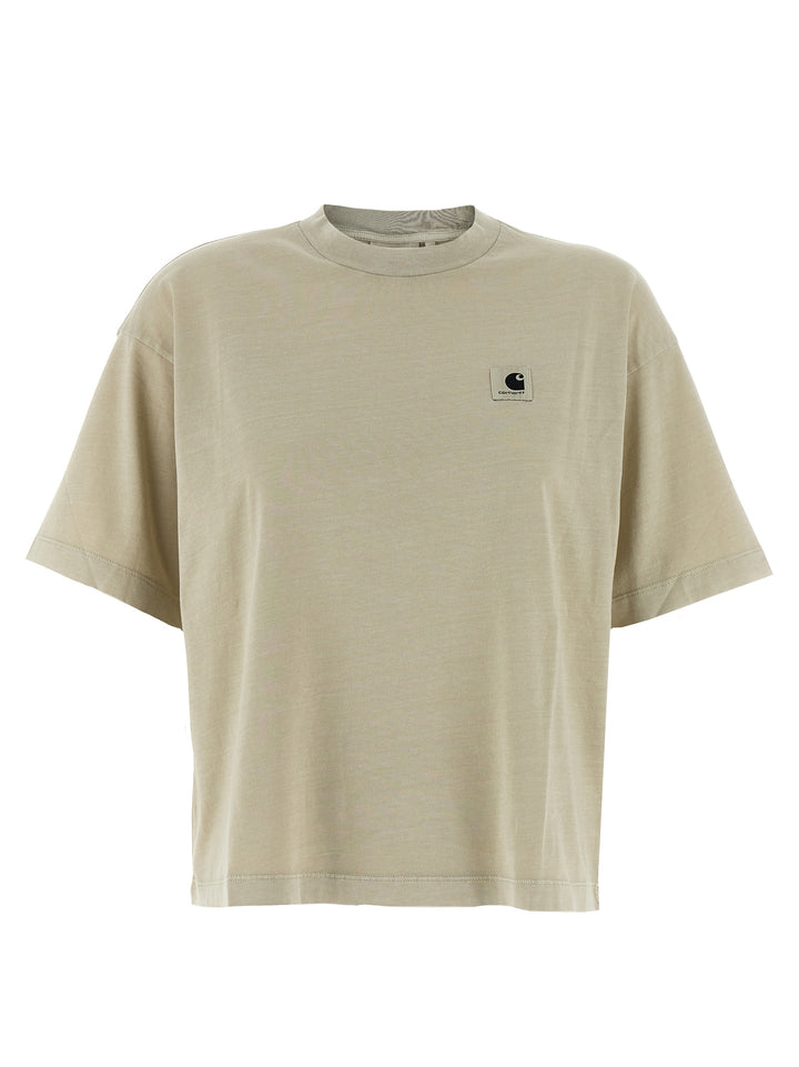 Carhartt Wip Nelson T-shirt - Beige | 8a3ce5cb0519bbc942edaa5b587fc138d28c4ff2