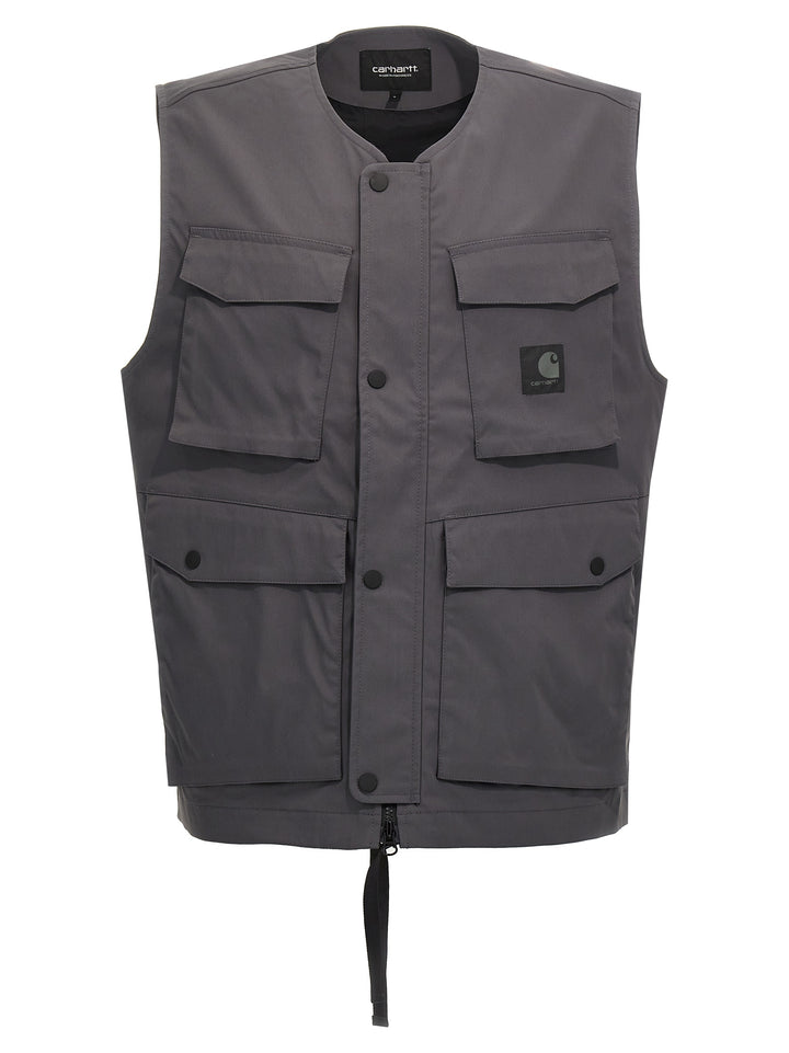 Carhartt Wip Balto Gilet - Gray | 8fa3cd26344753658c210163b7df610d28a0026c