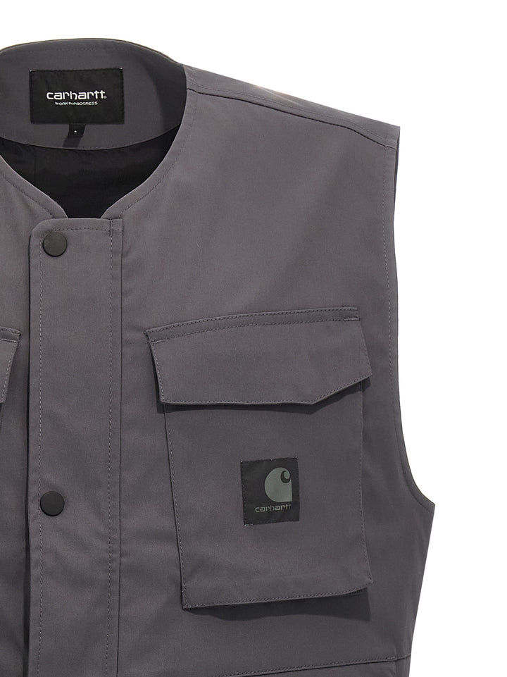 Carhartt Wip Balto Gilet - Gray | 1974b8ecf4fbb49ebbeb27be60167fde51dd686b
