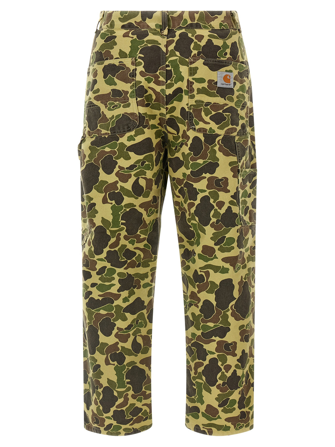 Carhartt Wip Duck Single Knee Pants - Green | 358b71ca50ac9020ee6ef171a20200e9f58e442a