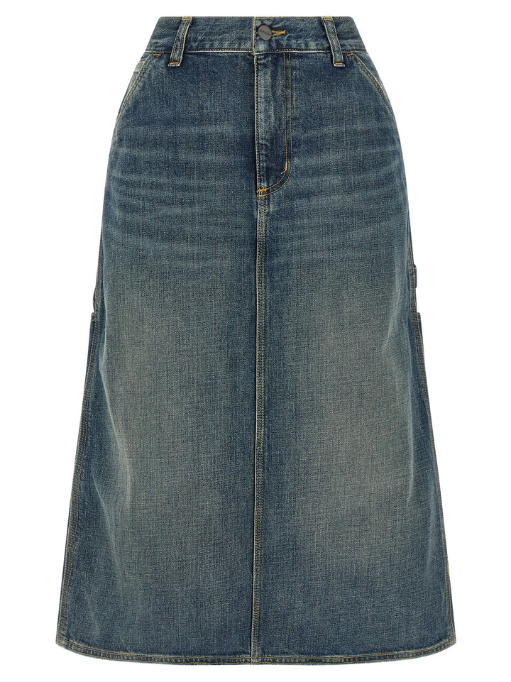 Carhartt Wip Single Knee Skirts - Blue | e8c9f98fdbecd4f50680407e0f3b60052c148e9f