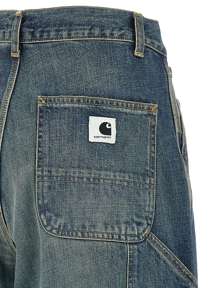 Carhartt Wip Brandon Single Knee Jeans - Blue | 9bd18afb5b1aedeade5c537de8a47f23dbae68ec