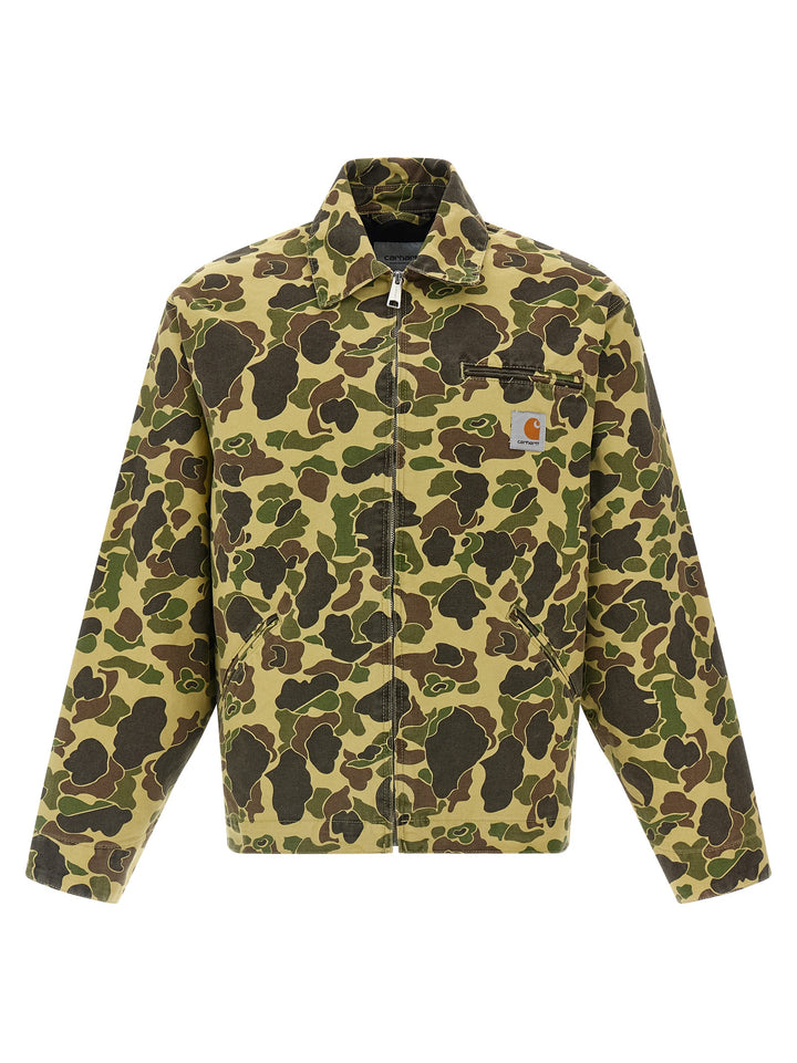 Carhartt Wip Duck Detroit Puffer Jackets - Green | b97a6f31b18710b1d5c8979823e510e69bf93674