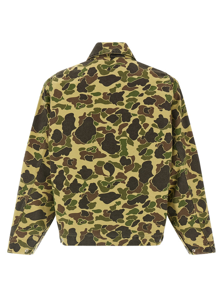 Carhartt Wip Duck Detroit Puffer Jackets - Green | 1cb2de3db81445b0f26e5d18a07fba38aa073617