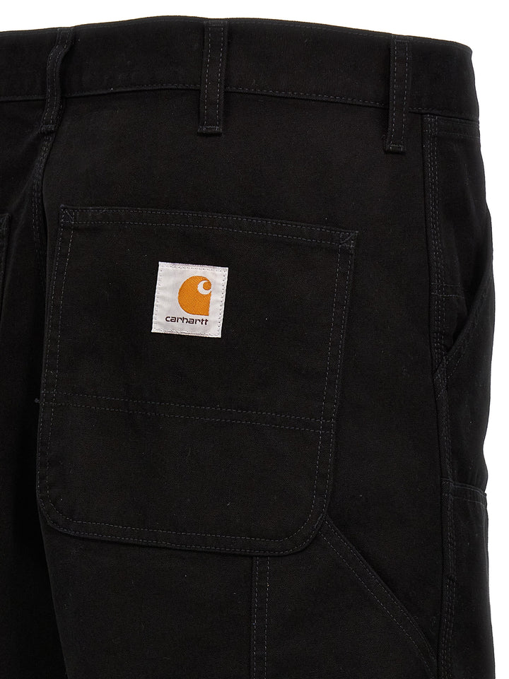 Carhartt Wip Double Knee Bermuda and Short - Black | d7160a56a2c6ab14ca9645a8897320b00f85c62b