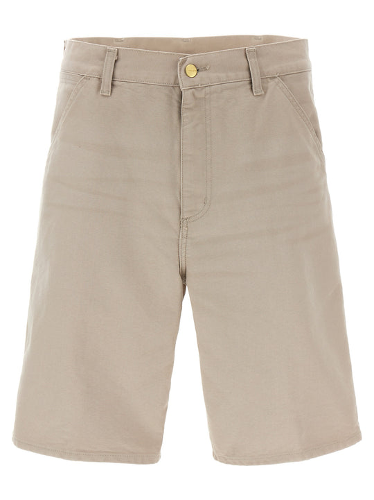 Single Knee Bermuda And Short Beige