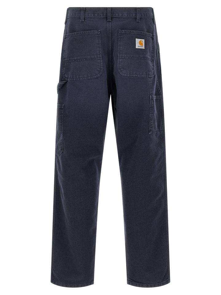 Carhartt Wip Single Knee Pants - Blue | b52b5d56795f1959d02ee430a1e30c1dfe604774