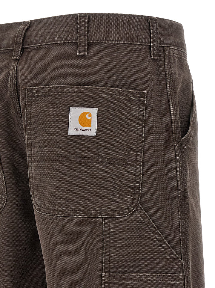 Carhartt Wip Single Knee Pants - Brown | 37f8c7d9e6a156daffd0131a9bc227c749db57a5