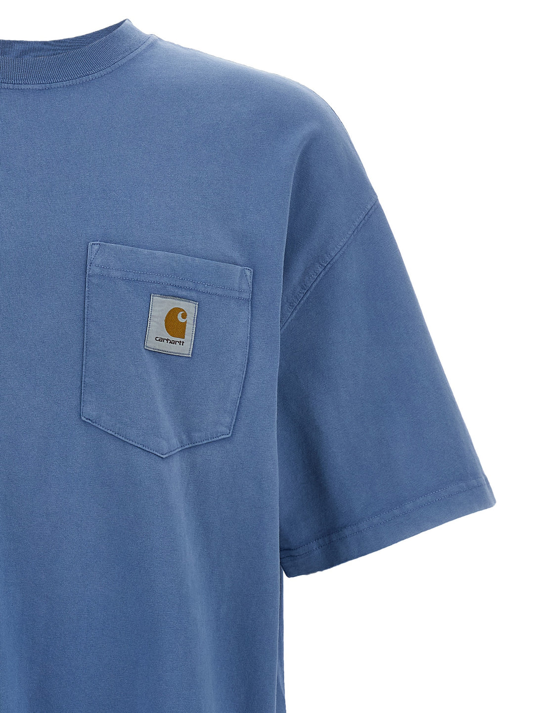 Carhartt Wip Hudson T-shirt - Light Blue | d96c0a38b4b3b3f719bbc3b6430221d36fdff0da