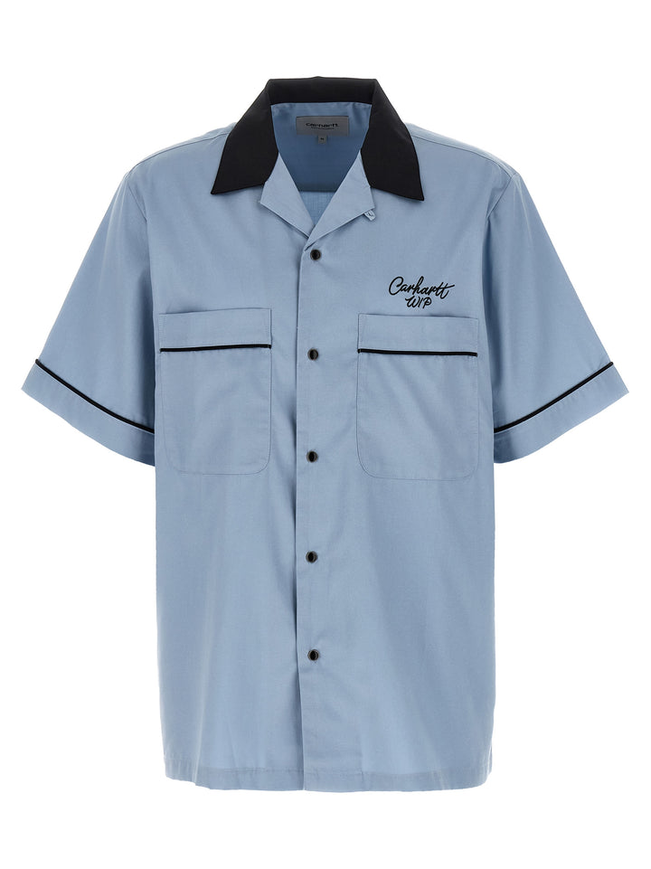 Carhartt Wip Bowl Shirt and Blouse - Light Blue | 8ce47dc16609f8cc73127da1a1a433d186a6789e