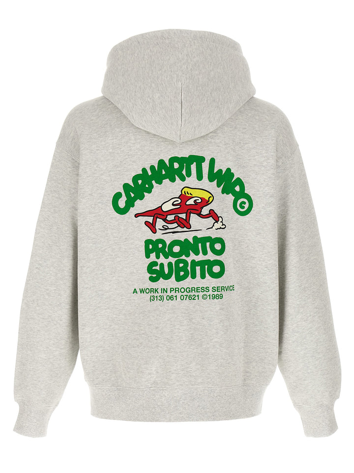 Carhartt Wip Hooded Pronto Sweatshirt - Gray | f582c996fea0958bff63f190c439df44a4c8804c