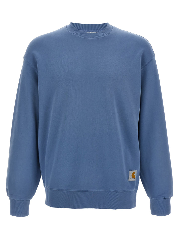 Carhartt Wip Hudson Sweatshirt - Light Blue | 8651a70d646e6e6bc73ef5f8bd19f7d50b21e9e2