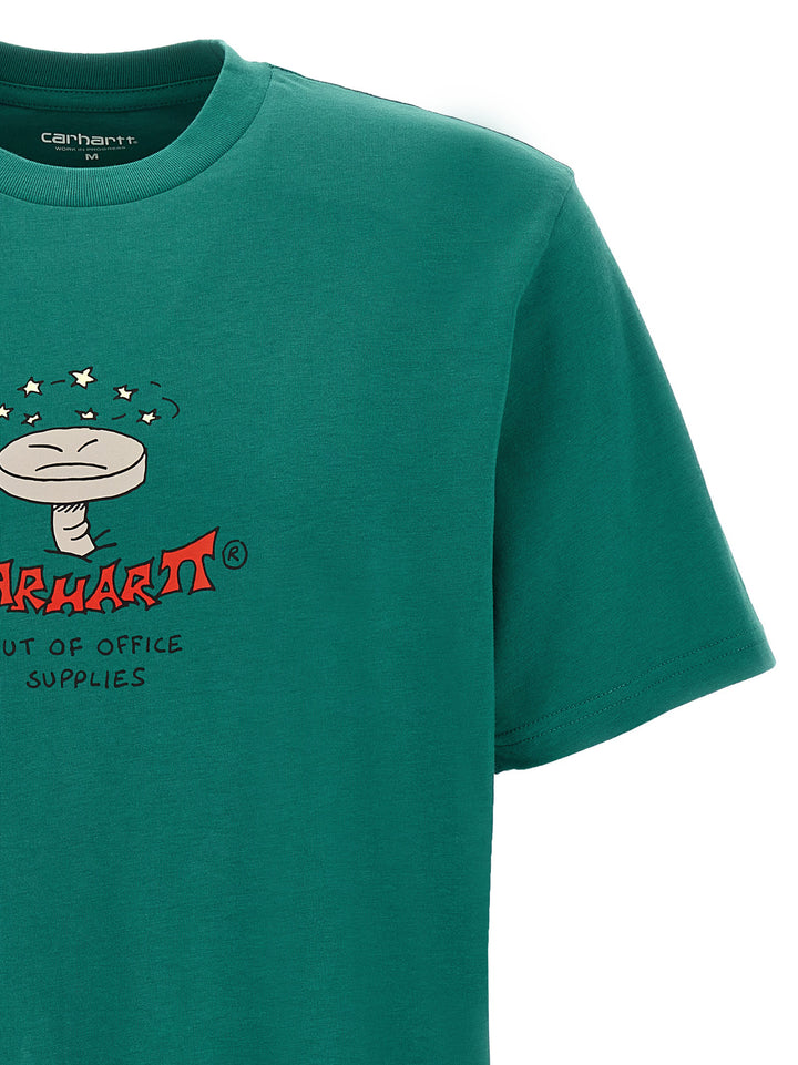 Carhartt Wip Work Life Romance T-shirt - Green | 7afca7694caf31bfd1d7d52a84103e209a2d7e22