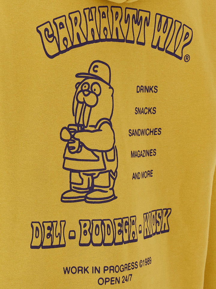 Carhartt Wip Sandwich Sweatshirt - Yellow | 58fd75d0be5122e8fb8b59c58916d30e7a60691b