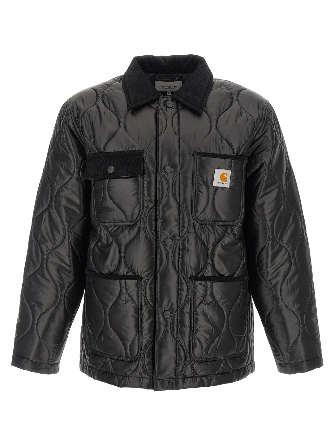 Carhartt Wip Oscar Puffer Jackets - Black | c566df036c00509e05fc7e0326ae48e3222dfeeb