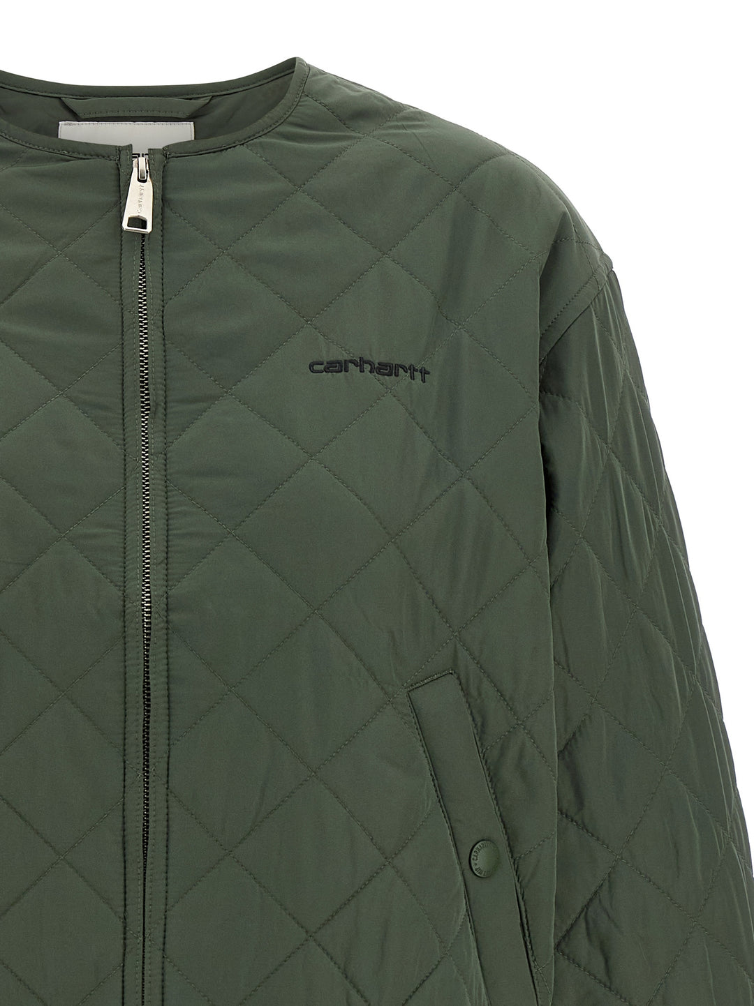 Carhartt Wip Elma Puffer Jackets - Green | 4f4c0d28333e018a96263e878ddb6fc63cc40121