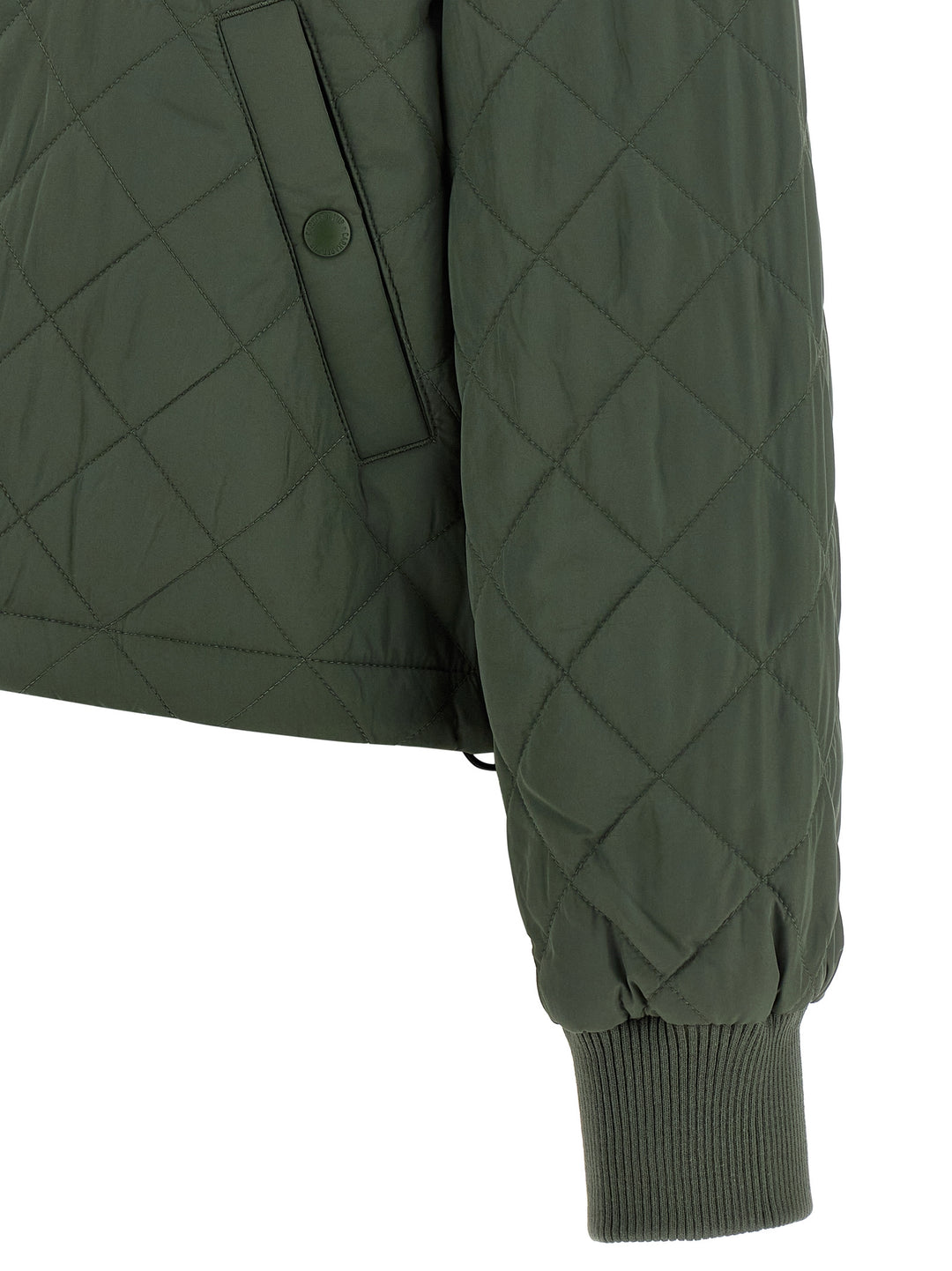 Carhartt Wip Elma Puffer Jackets - Green | d41f156c7434b7909a26157dae5426a08c73fb29