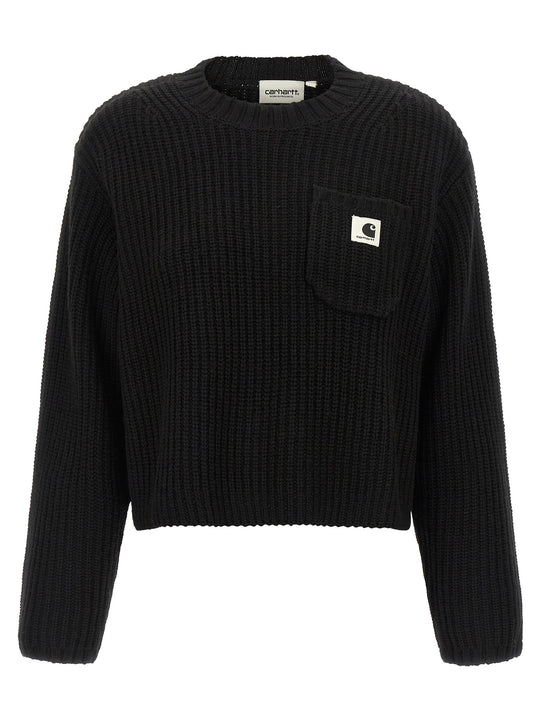 Mira Sweater Sweaters And Cardigans Black