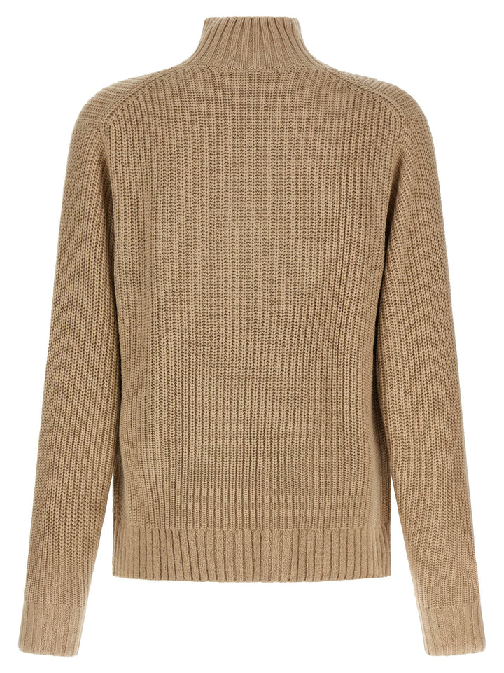 Carhartt Wip Detroit Half Zip Sweaters and Cardigans - Beige | ac3db2294e6d5e341c35fe7e8882382ff35292d3