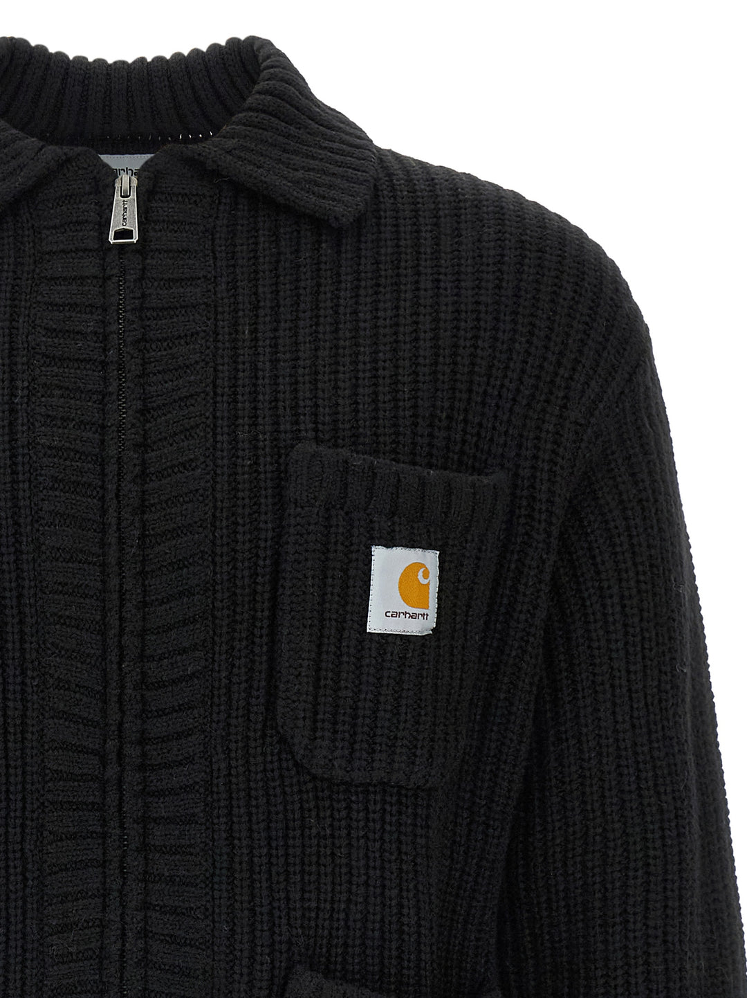 Carhartt Wip Chore Knit Jacket Sweaters and Cardigans - Black | 6d7fb928f9adbcdb7bbc4cb75d1863d6fe6b1690