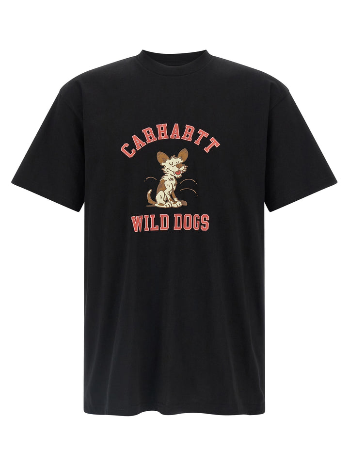 Carhartt Wip Wild Dog T-shirt - Black | 172b4ec0243f66450934d52f374fcbd5d08805cd