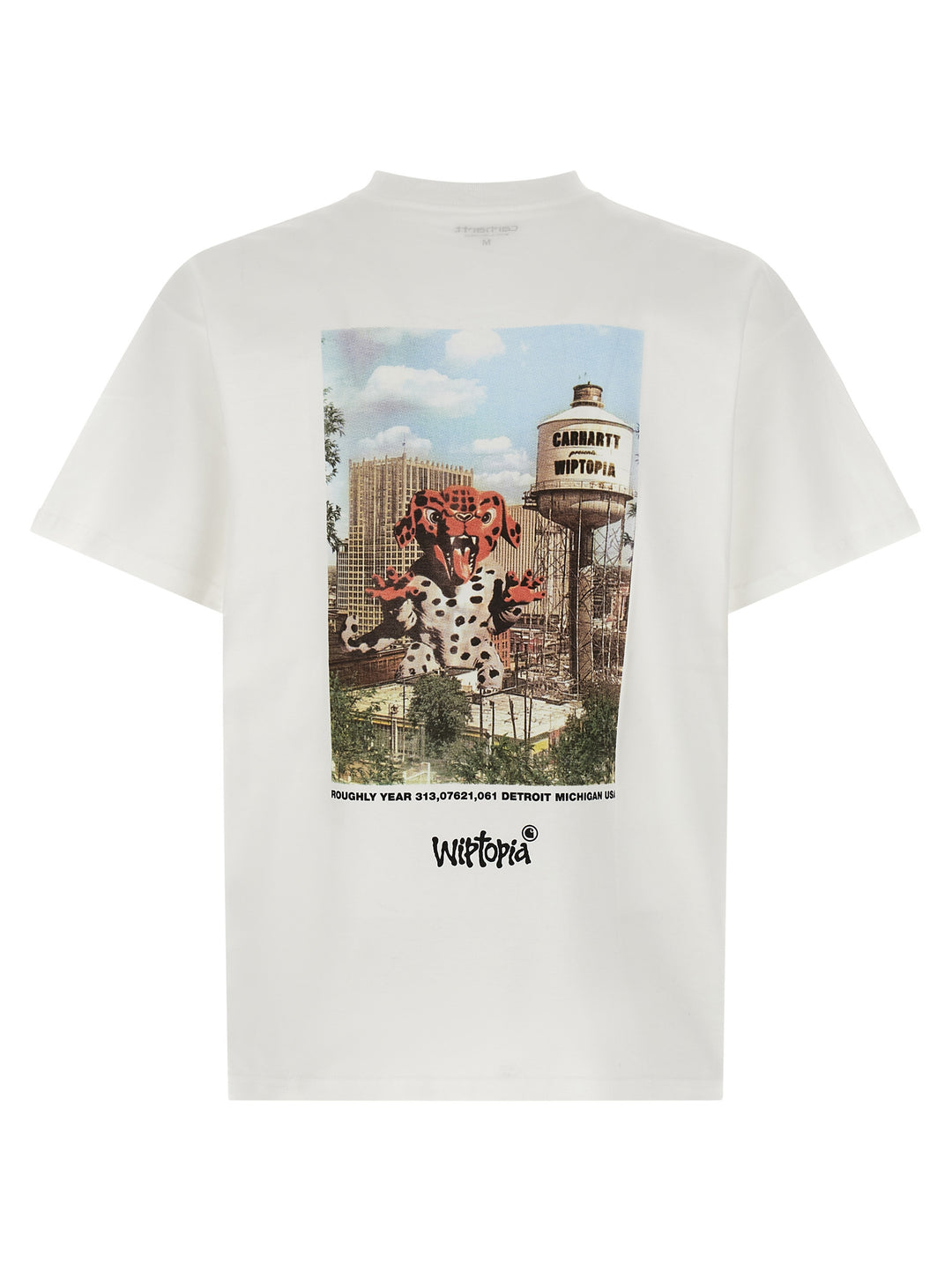 Carhartt Wip Wiptopia T-shirt - White | 613311e671fdab1a6b528b18a71d1de6edede11f