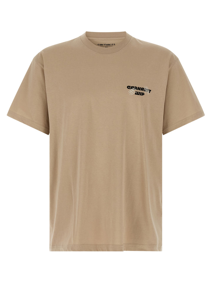 Carhartt Wip Wiptopia T-shirt - Beige | 2103f62a68db71273d1809c2a032a936dabfedc7