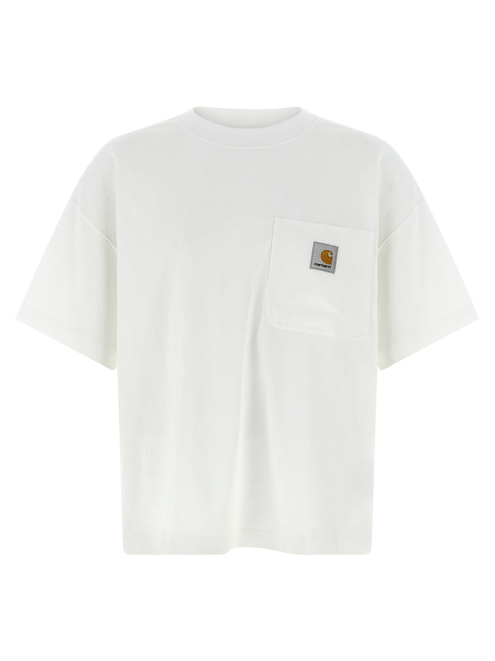Carhartt Wip Work Pocket T-shirt - White | c63a7b06a4d110c17f5eac02f48d1687cc4ed6b7